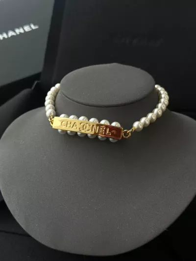 Колье чокер Chanel