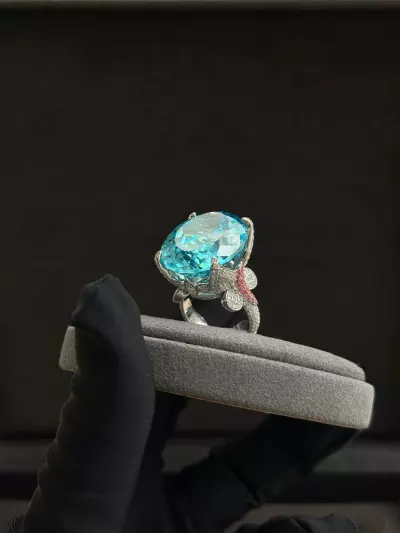 Кольцо Jacob and Co Paraiba lagoon ring