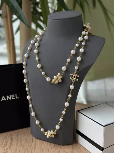 Жемчужные Бусы Chanel — фото 7